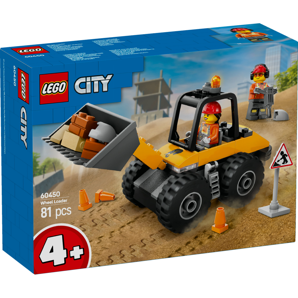 60450 — Sárga kerekes rakodó